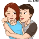 Sticker from ❤️SEVGIM❤️  by @VJ_DarK
