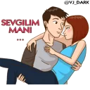 Sticker from ❤️SEVGIM❤️  by @VJ_DarK