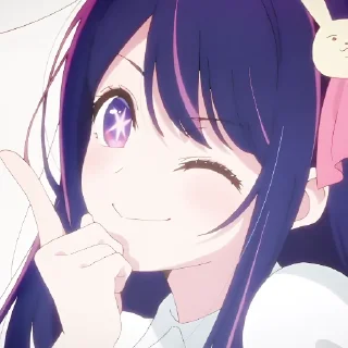 Sticker from ai h✶shino（ほしのあい） @KONATAI