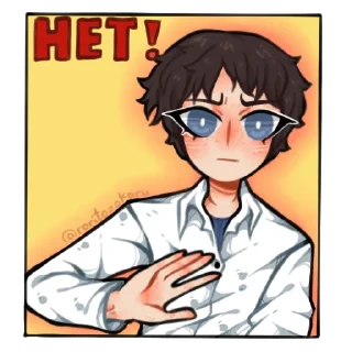✋ emoji Evangelion [by roritozokaru] Telegram sticker 19 of 20