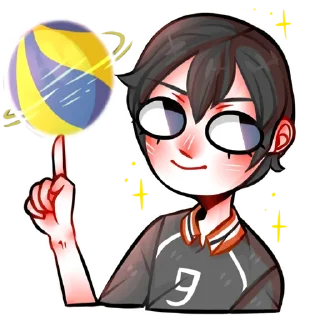 Sticker from Haikyuu (RoritoZokaru)