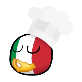 🤌 emoji Art's Countryballs Telegram sticker 17 of 23
