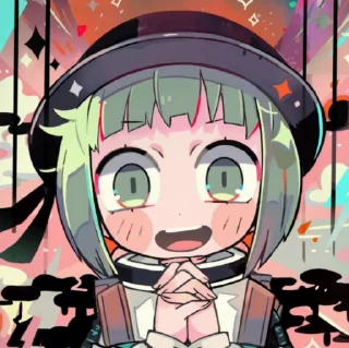 🙏 emoji Momose Amane - 1st trial Telegram sticker 5 of 49