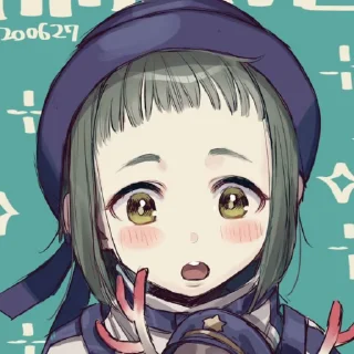 😲 emoji Momose Amane - 1st trial Telegram sticker 10 of 49