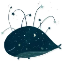 🐋 emoji Starlight Night Telegram sticker 13 of 17