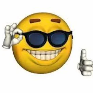 😎 emoji Ы Telegram sticker 12 of 32