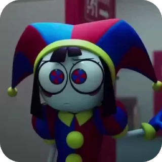 🌟 emoji Pomni TADC EPISODE 8 :: @fnafi Telegram sticker 6 of 120