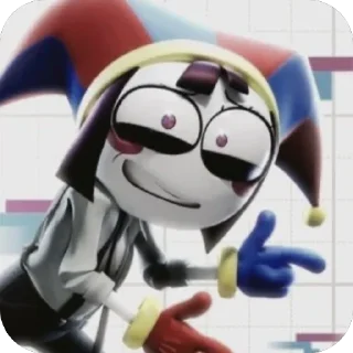 🫥 emoji Pomni TADC EPISODE 8 :: @fnafi Telegram sticker 17 of 120