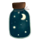 🌛 emoji Starlight Night Telegram sticker 6 of 17