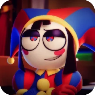 🫥 emoji Pomni TADC EPISODE 8 :: @fnafi Telegram sticker 16 of 120