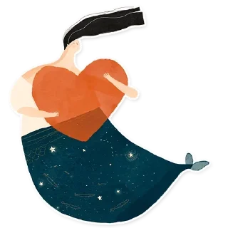 🧜‍♀️ emoji Starlight Night Telegram sticker 2 of 17