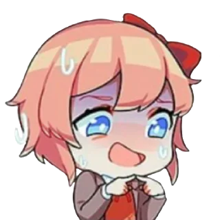 Sticker from Doki Doki epta