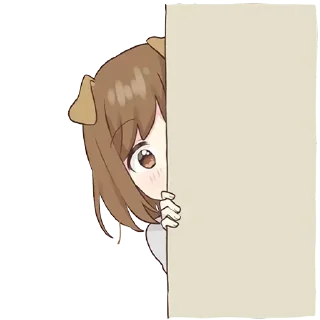 Sticker from Cute Girl [@b1ackchannel]