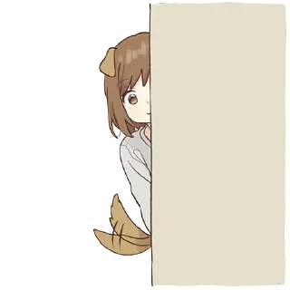 Sticker from Cute Girl [@b1ackchannel]