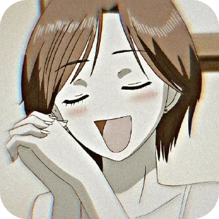 🩷 emoji 𝘕𝘢𝘯𝘢, 𝘏𝘢𝘤𝘩𝘪 @lyukichka Telegram sticker 19 of 77