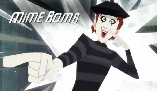 Sticker from Mime Bomb / мімська бімба