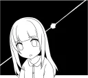 ❗ emoji Sasakichi's Moody girl 2 :: @line_stickers Telegram sticker 20 of 40