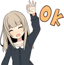 👌 emoji Sasakichi's Moody girl 2 :: @line_stickers Telegram sticker 23 of 40