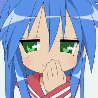 Sticker from Konata izumi @kiwiys