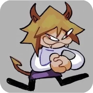 😈 emoji NecoArkPack Telegram sticker 2 of 57
