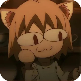 😐 emoji NecoArkPack Telegram sticker 5 of 57