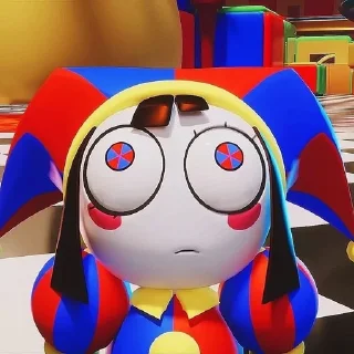 Sticker from The amazing digital circus