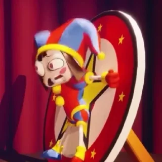 Sticker from The amazing digital circus
