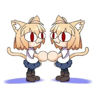 🤝 emoji NecoArkPack Telegram sticker 19 of 57
