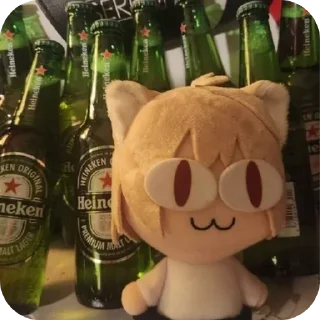 🍾 emoji NecoArkPack Telegram sticker 11 of 57