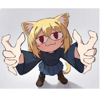 🫂 emoji NecoArkPack Telegram sticker 1 of 57
