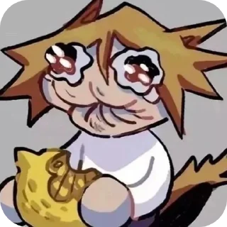 😭 emoji NecoArkPack Telegram sticker 6 of 57