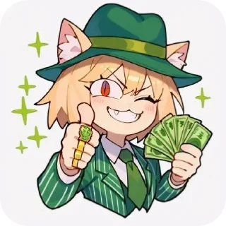 💵 emoji NecoArkPack Telegram sticker 10 of 57