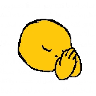 🙏 emoji порыв кринжа Telegram sticker 22 of 104