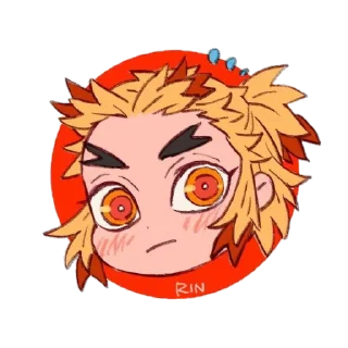 🐦 emoji Rengoku❤️‍🔥 Telegram sticker 19 of 91