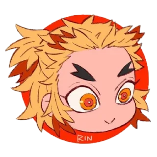 ☺ emoji Rengoku❤️‍🔥 Telegram sticker 24 of 91