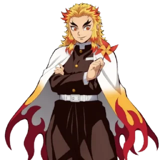 🧸 emoji Rengoku❤️‍🔥 Telegram sticker 18 of 91