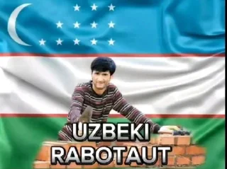 Sticker from Uzbeki🇺🇿🇺🇿🇺🇿