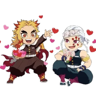 ❤ emoji Rengoku❤️‍🔥 Telegram sticker 9 of 91