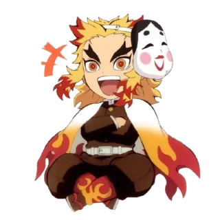 👄 emoji Rengoku❤️‍🔥 Telegram sticker 4 of 91
