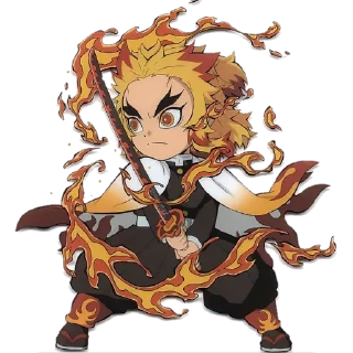 🔥 emoji Rengoku❤️‍🔥 Telegram sticker 15 of 91