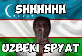 Sticker from Uzbeki🇺🇿🇺🇿🇺🇿
