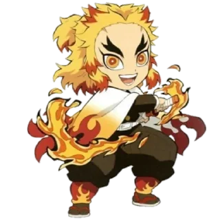 🔥 emoji Rengoku❤️‍🔥 Telegram sticker 16 of 91