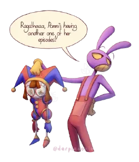 🌟 emoji The amazing digital circus Telegram sticker 3 of 8