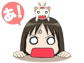 😠 emoji Осака на все случаи жизни Telegram sticker 16 of 37
