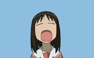 🥱 emoji Осака на все случаи жизни Telegram sticker 11 of 37