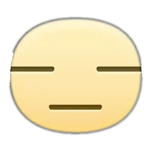 😑 emoji facebook stickers Telegram sticker 23 of 31