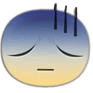 😓 emoji facebook stickers Telegram sticker 7 of 31