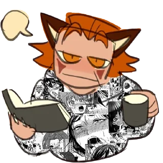🦊 emoji Ren hana – [ @aanqwi1 ] Telegram sticker 19 of 107
