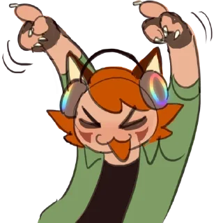 🦊 emoji Ren hana – [ @aanqwi1 ] Telegram sticker 14 of 107