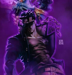 Sticker from JoJo♤ Jotaro Kydzo